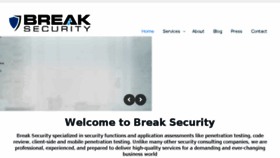 What Breaksec.com website looked like in 2017 (6 years ago)