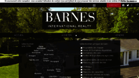 What Barnes-chateaux.com website looked like in 2017 (6 years ago)