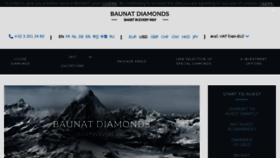 What Baunatdiamonds.com website looked like in 2017 (6 years ago)