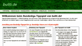 What Buliti.de website looked like in 2017 (6 years ago)