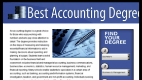 What Bestaccountingdegrees.net website looked like in 2017 (6 years ago)