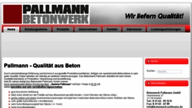 What Betonwerk-pallmann.de website looked like in 2017 (6 years ago)