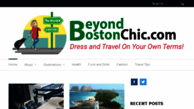 What Beyondbostonchic.com website looked like in 2017 (6 years ago)