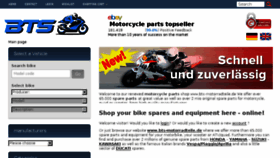 What Bts-motorradteile.de website looked like in 2017 (6 years ago)