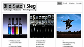 What Bild-satz-und-sieg.de website looked like in 2017 (6 years ago)