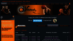 What Basketwillebroek.be website looked like in 2017 (6 years ago)