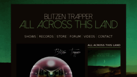 What Blitzentrapper.com website looked like in 2017 (6 years ago)