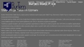 What Burtem.com website looked like in 2017 (6 years ago)