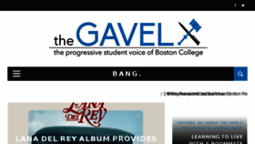 What Bcgavel.com website looked like in 2017 (6 years ago)