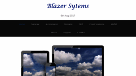 What Blazersystems.co.uk website looked like in 2017 (6 years ago)