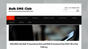 What Bulksmsclub.com website looked like in 2017 (6 years ago)