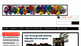 What Ballonnenspecialist.nl website looked like in 2017 (6 years ago)