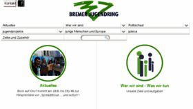 What Bremerjugendring.de website looked like in 2017 (6 years ago)