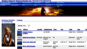 What Bajahomes.org website looked like in 2017 (6 years ago)