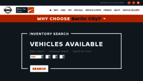 What Berlincitynissannh.com website looked like in 2017 (6 years ago)
