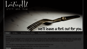 What Bozwellz.com website looked like in 2017 (6 years ago)
