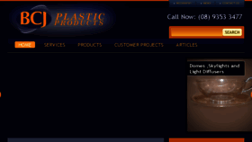 What Bcjplastics.com.au website looked like in 2017 (6 years ago)