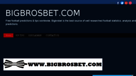 What Bigbrosbet.com website looked like in 2017 (6 years ago)