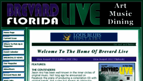 What Brevardlive.com website looked like in 2017 (6 years ago)