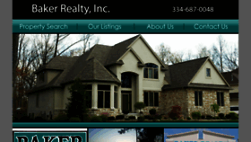 What Bakerrealty.com website looked like in 2017 (6 years ago)