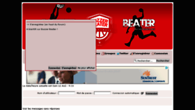 What Buzzerbeater.forumactif.org website looked like in 2017 (7 years ago)