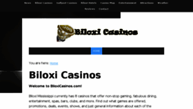 What Biloxicasinos.com website looked like in 2017 (6 years ago)
