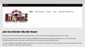 What Bordercityalehouse.com website looked like in 2017 (6 years ago)