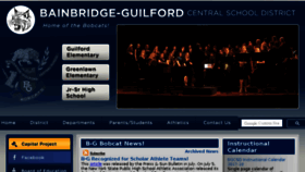 What Bgcsd.org website looked like in 2017 (6 years ago)