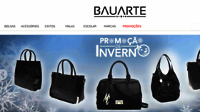 What Bauarte.com.br website looked like in 2017 (6 years ago)