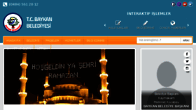 What Baykan.bel.tr website looked like in 2017 (6 years ago)