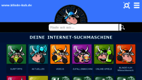 What Blinde-kuh.de website looked like in 2017 (6 years ago)