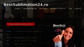 What Bestsublimation24.ro website looked like in 2017 (8 years ago)