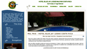 What Bluejaylodgecostarica.com website looked like in 2017 (6 years ago)