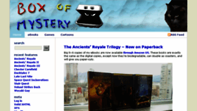 What Boxofmystery.com website looked like in 2017 (6 years ago)