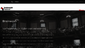 What Brainwashfestival.nl website looked like in 2017 (6 years ago)
