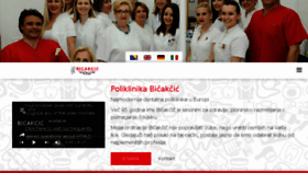 What Bicakcic.com website looked like in 2017 (6 years ago)
