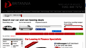 What Britanniacarfinance.co.uk website looked like in 2017 (6 years ago)