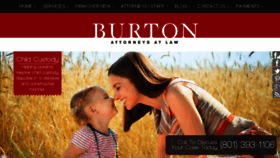 What Burtonlawfirmpc.com website looked like in 2017 (6 years ago)