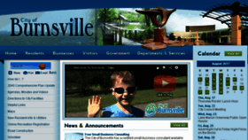 What Burnsville.org website looked like in 2017 (6 years ago)