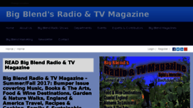 What Blendradioandtv.com website looked like in 2017 (6 years ago)