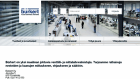 What Burkert.fi website looked like in 2017 (6 years ago)