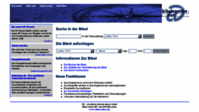 What Bibel-online.net website looked like in 2017 (6 years ago)