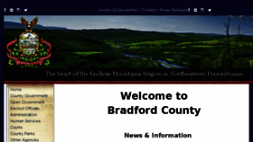 What Bradfordcountypa.org website looked like in 2017 (6 years ago)