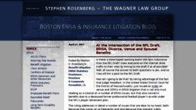What Bostonerisalaw.com website looked like in 2017 (6 years ago)