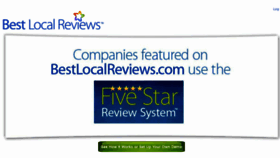 What Bestlocalreviews.com website looked like in 2017 (6 years ago)