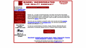 What Bindel.com website looked like in 2017 (6 years ago)