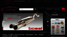 What Bosgaraz.pl website looked like in 2017 (6 years ago)