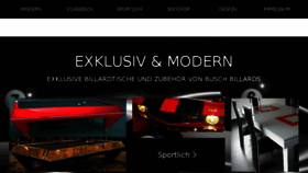What Billardtisch-exklusiv.de website looked like in 2017 (6 years ago)