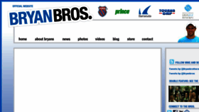 What Bryanbros.com website looked like in 2017 (6 years ago)
