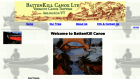 What Battenkill.com website looked like in 2017 (6 years ago)